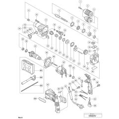 Hikoki DM20V Main Assembly