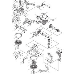 Main Assembly for Makita DPB180RME