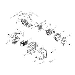Motor for ECHO Brushcutter
