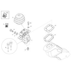 Joystick Assembly for Wacker DV100-2
