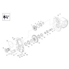 Gearbox Assembly for Wacker DV60-2
