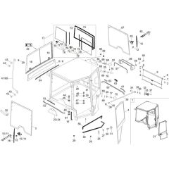 Cabin Assembly for DV60 Dumper