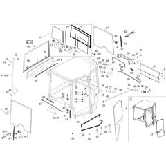 Cabin Assembly for DV90 Dumper