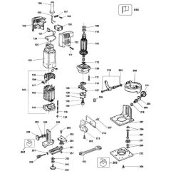 Main Assembly for DeWalt DW670