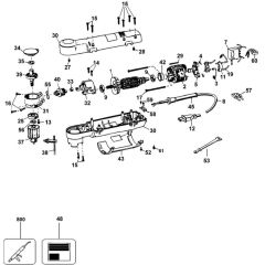 Main Assembly for DeWalt DW160