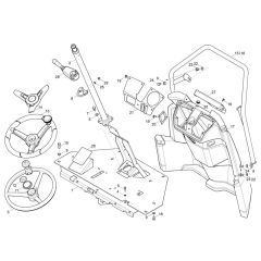 Pilot Stand Assembly for Wacker DW30-2