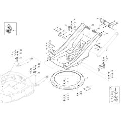 Swing Bracket for Wacker DW30-2