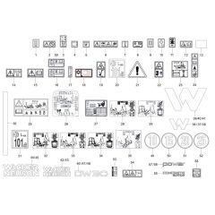 Decals for Wacker DW30-2