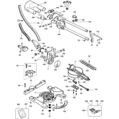 Main Assembly for DeWalt DW701