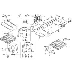 Base Assembly for DeWalt DW729KN