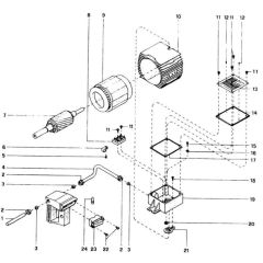 DeWalt DW8003 Main Assembly