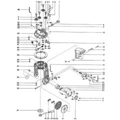 Main Assembly for DeWalt DW8101