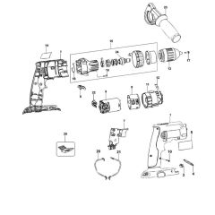 DeWalt DW989 Type 1 Cordless Drill Parts DeWalt 18v Cordless