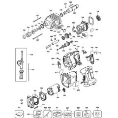 Main Assembly for DeWalt DW999K
