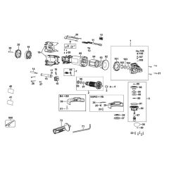 Main Assembly for DeWalt DWE4205