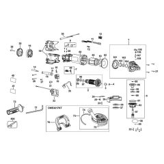 Main Assembly for DeWalt DWE4217