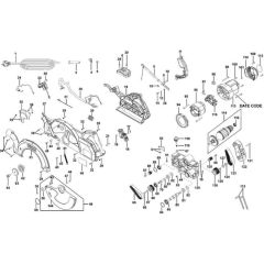 DeWalt DWS778 Main Assembly
