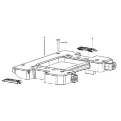 DeWalt DWV9500 Rack Assembly