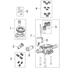 Motor Pump Assembly for Nilfisk