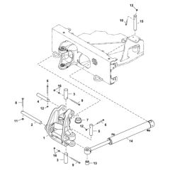 Boom Swing Frame for BobCat E19
