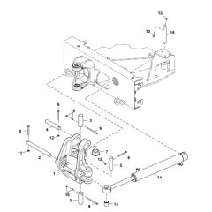 Boom Swing Frame for BobCat E19
