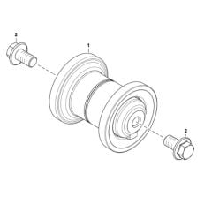 Roller Track Assembly for BobCat E26