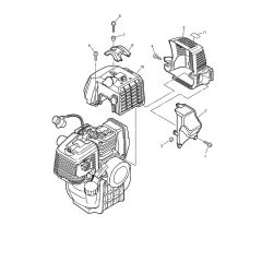 Engine Cover for ECHO EA-410