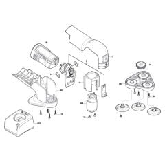 Sander Assembly for Bosch