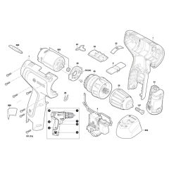 Cordless Drill Assembly
