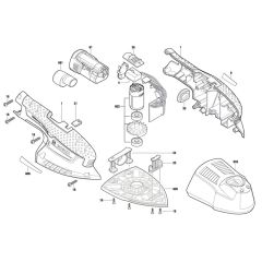 Bosch EasySander 12 Assembly
