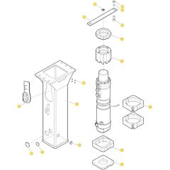 Epiroc EC50T Breaker Assembly