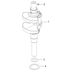 Crankshaft for Kohler ECV749
