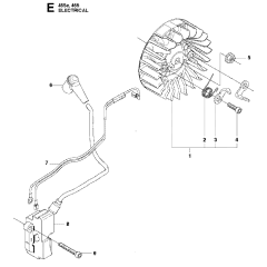 Electrical Assembly For Husqvarna 455e Chainsaw