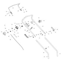 Handle Assembly for Makita ELM3711