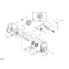 Starter, Magneto for ECHO ES-255ES