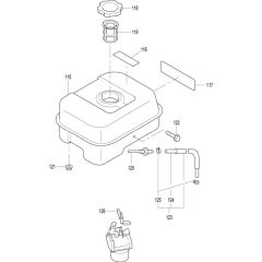 Fuel Tank Assembly for EX16