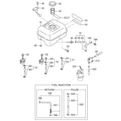 Fuel Lubricant Assembly