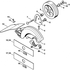 Deflector Assembly for Stihl FC100