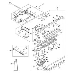 Angle Drive Assembly for Stihl FH 145