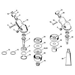 MQEIANG Luftfilter-Reiniger-Set für STIHL FS360 FS420 FS420L FS500