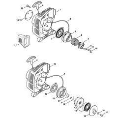 Stihl FS38 FS45 FS46 Rewind Starter Ergostart Easystart