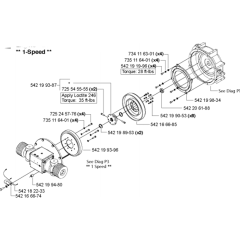 Engine Gearbox with Clutch