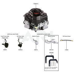 Kawasaki FS481V Engine Parts