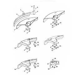 Stihl FS72 FS74 FS76 Deflector Assembly