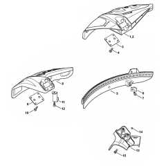 Stihl FS91 FS91r Deflector Assembly