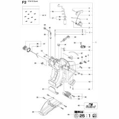 Fuel Tank-2 Assembly for Husqvarna K750 Disc Cutters