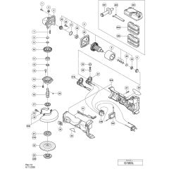 Main Assembly for Hikoki G18DL
