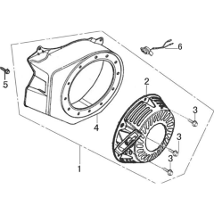 Starter Assembly for Loncin G240F