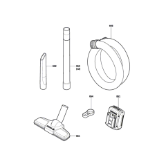 Battery Vacuum Cleaner Assembly