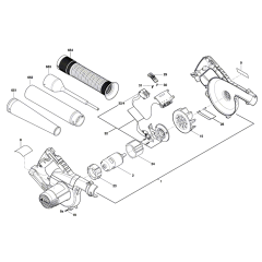 Cordless Blower Assembly
